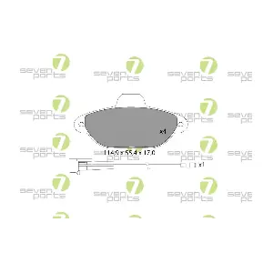 7 SEVEN PARTS SVP14951