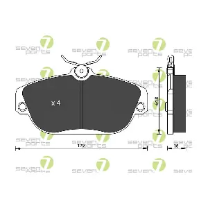 7 SEVEN PARTS SVP21490