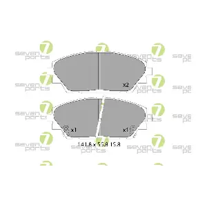 7 SEVEN PARTS SVP28040