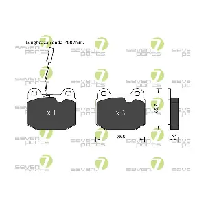 7 SEVEN PARTS SVP10993