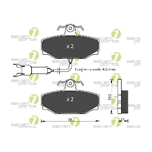 7 SEVEN PARTS SVP14570