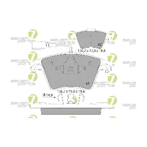 SVP22814 7 SEVEN PARTS