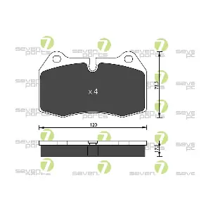 7 SEVEN PARTS SVP22670