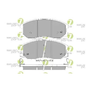 7 SEVEN PARTS SVP24010