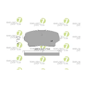 SVP25470 7 SEVEN PARTS