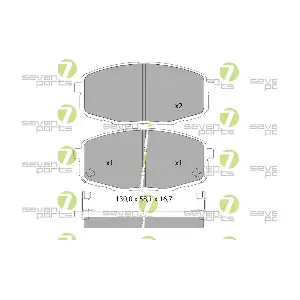 7 SEVEN PARTS SVP23900