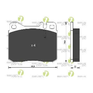 7 SEVEN PARTS SVP11381