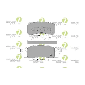 7 SEVEN PARTS SVP24590