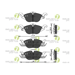 7 SEVEN PARTS SVP19020