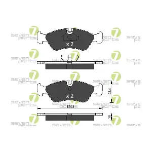 7 SEVEN PARTS SVP18270