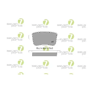 7 SEVEN PARTS SVP24270