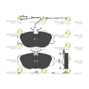 7 SEVEN PARTS SVP14873