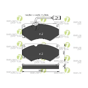 7 SEVEN PARTS SVP20352