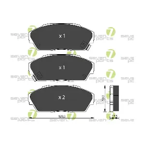 7 SEVEN PARTS SVP21140