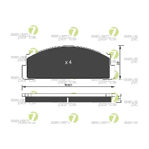 7 SEVEN PARTS SVP10011