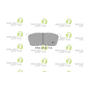 7 SEVEN PARTS SVP25050