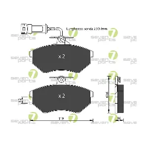 7 SEVEN PARTS SVP15603