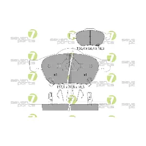 7 SEVEN PARTS SVP24540
