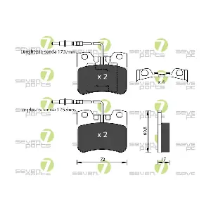 7 SEVEN PARTS SVP17862