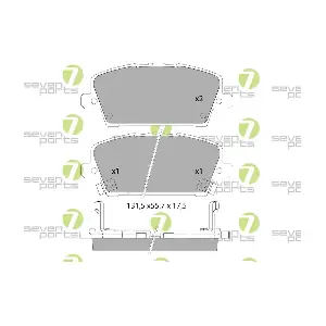 7 SEVEN PARTS SVP25370