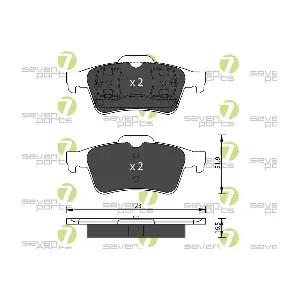 7 SEVEN PARTS SVP23290