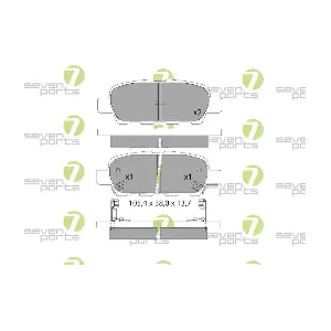 7 SEVEN PARTS SVP23930