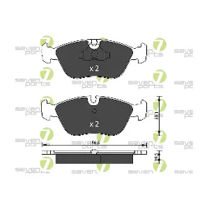 7 SEVEN PARTS SVP15990