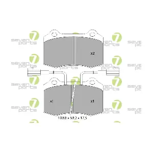 7 SEVEN PARTS SVP25013