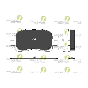 7 SEVEN PARTS SVP21410
