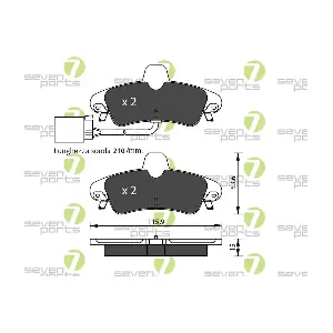 7 SEVEN PARTS SVP20881