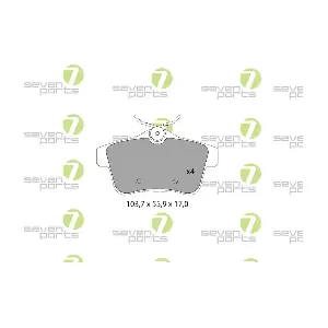 7 SEVEN PARTS SVP25890