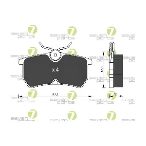 7 SEVEN PARTS SVP20090