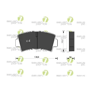 7 SEVEN PARTS SVP10940
