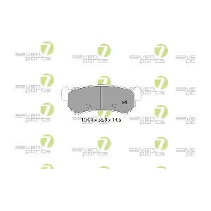 7 SEVEN PARTS SVP24320