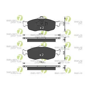 7 SEVEN PARTS SVP17570