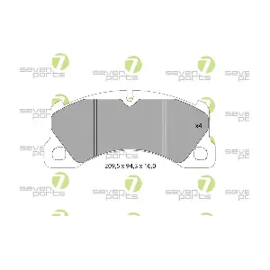 SVP27980 7 SEVEN PARTS