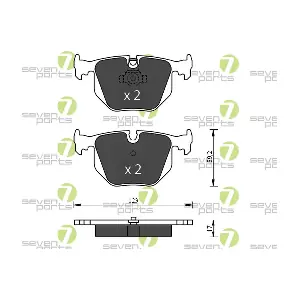 7 SEVEN PARTS SVP22400