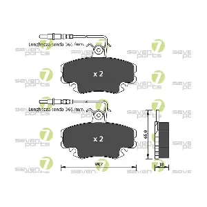7 SEVEN PARTS SVP15622