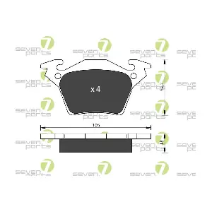 7 SEVEN PARTS SVP20080