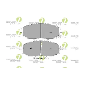 7 SEVEN PARTS SVP25820