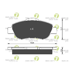 7 SEVEN PARTS SVP22560