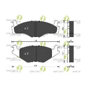 7 SEVEN PARTS SVP18560