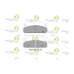 7 SEVEN PARTS SVP23640