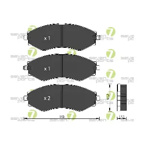 7 SEVEN PARTS SVP20550
