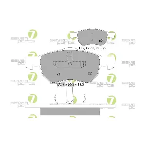 7 SEVEN PARTS SVP24550