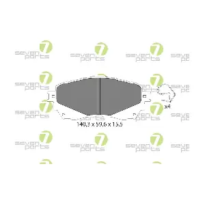 7 SEVEN PARTS SVP28600