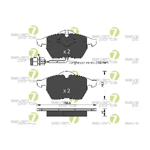7 SEVEN PARTS SVP15644