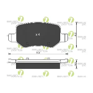 SVP21020 7 SEVEN PARTS