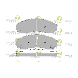 7 SEVEN PARTS SVP24170