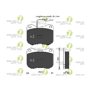 7 SEVEN PARTS SVP11120